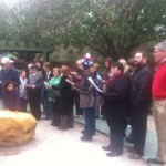 Caroling at Wild Adventures 2013